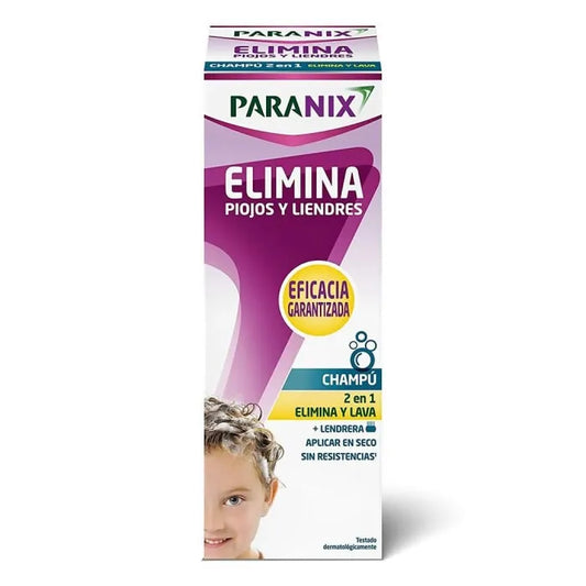 PARANIX PARANIX Läuse- & Nissen-Eliminator Shampoo mit Nissenkamm Set