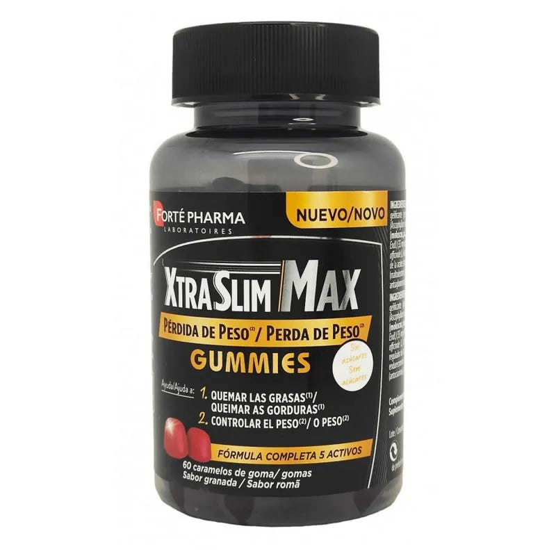 FORTÉ PHARMA FORTÉ PHARMA Xtraslim Max 60 Gummies Nahrungsergänzungsmittel Kosmetik