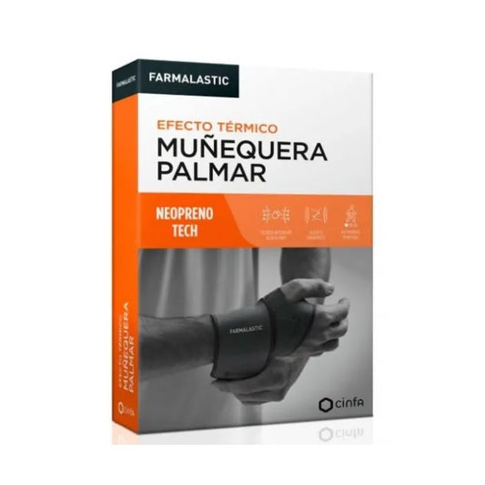 FARMALASTIC FARMALASTIC Neopren Muñequera Metacarpiana Medizinische Handgelenkbandage Einheitsgröße Kosmetik