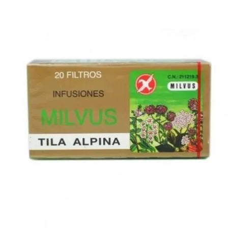 MILVUS MILVUS Tila Alpina 20 Infusiones Kosmetikprodukt