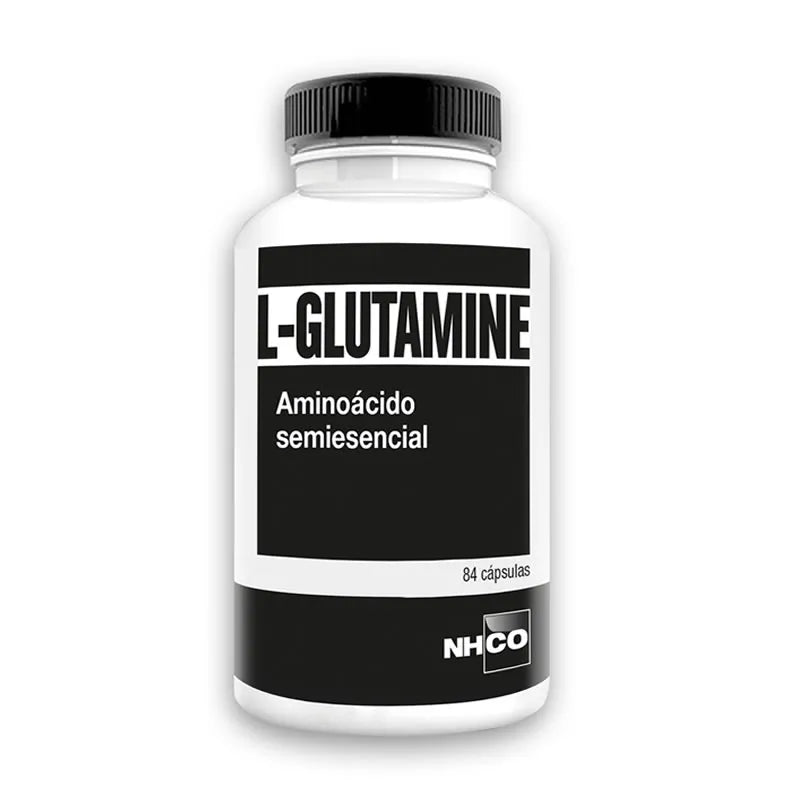 NHCO NHCO L-Glutamin 84 Kapseln Nahrungsergänzungsmittel Kosmetik