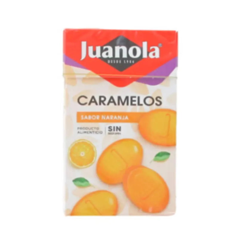 JUANOLA JUANOLA Orangenbonbons 50 g Bonbons mit Orangengeschmack Kosmetik