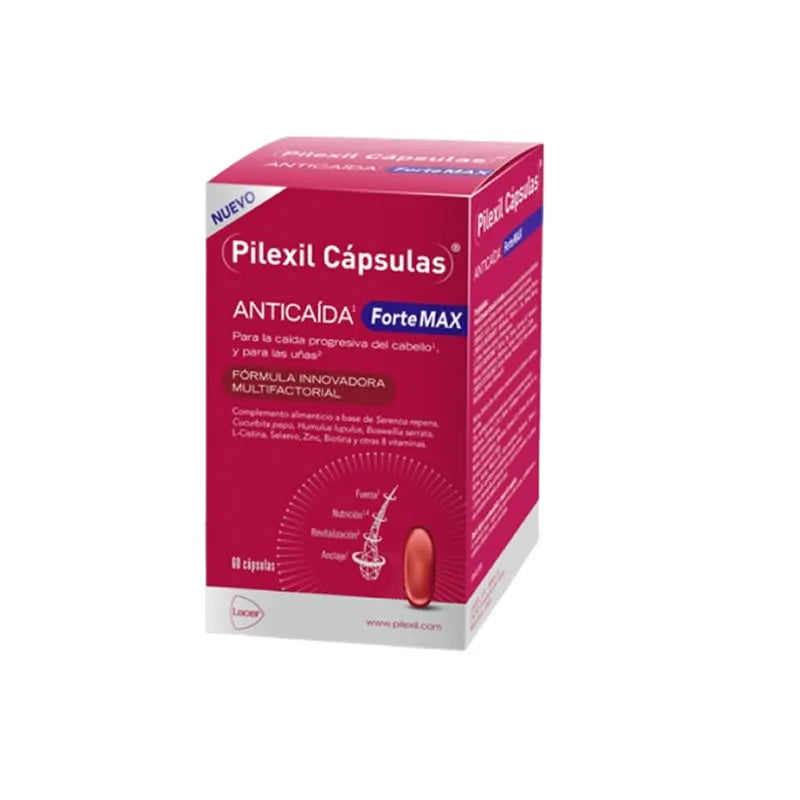 PILEXIL PILEXIL Anti-Haarausfall-Kapseln Forte Max 60 Kapseln Haarpflege