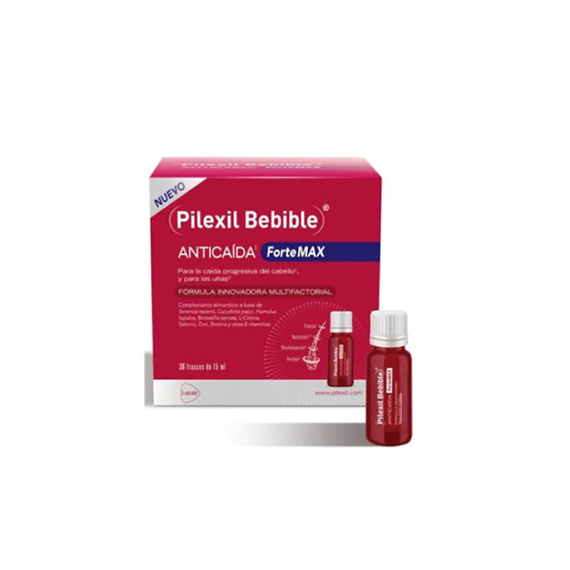 PILEXIL PILEXIL Trinkbarer Anti-Haarausfall Forte Max 30 Ampullen Haarpflege