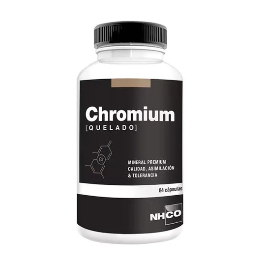 NHCO NHCO Chelatisiertes Chrom 84 Kapseln Nahrungsergänzungsmittel Kosmetik