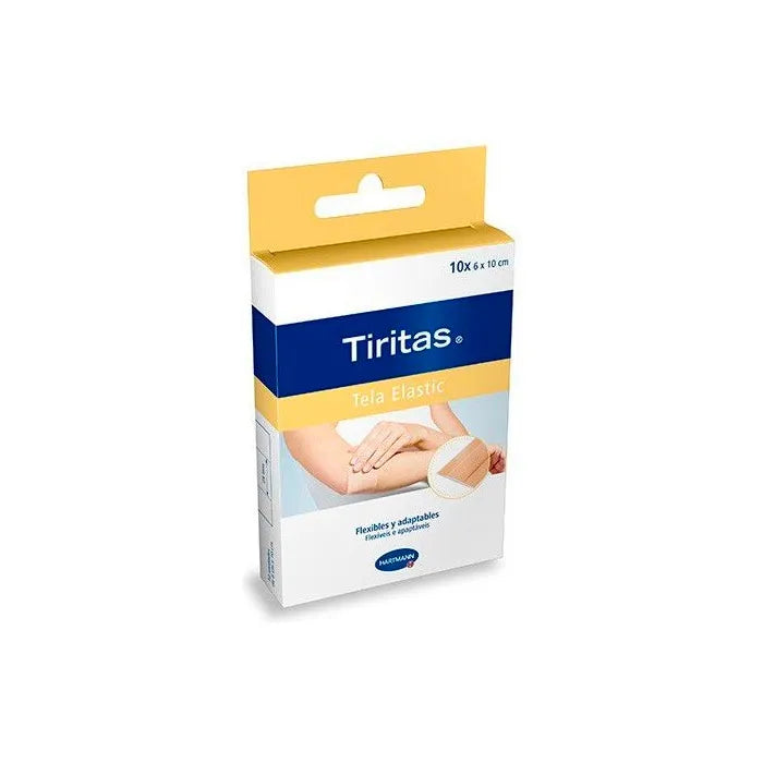 HARTMANN HARTMANN Elastische Pflaster 6 cm x 1 m 10 Stück Hautfreundlich und flexibel Kosmetik