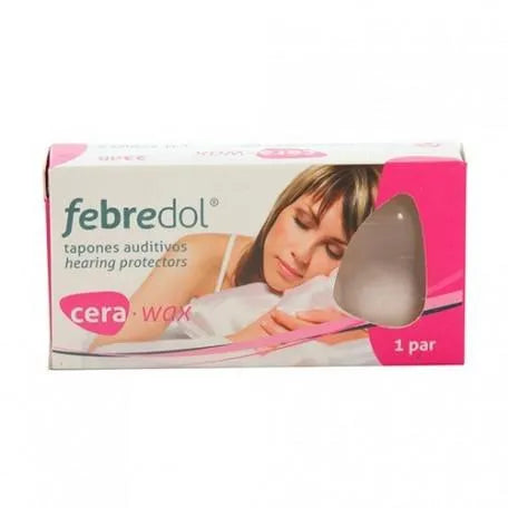 FEBREDOL FEBREDOL Ohrstöpsel aus Wachs 2 Stück Kosmetik