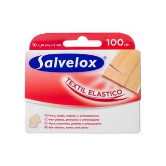 SALVELOX SALVELOX Textilpflaster Elastic 12 x 10 cm 12 Stück Kosmetik