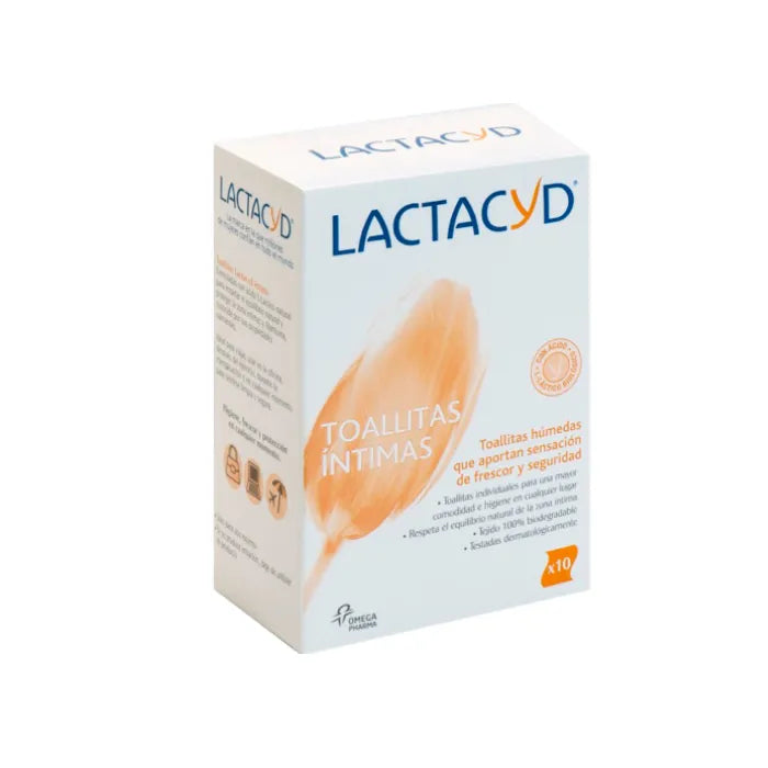 LACTACYD LACTACYD Intime Tücher 10 Stück zur sanften Intimpflege Kosmetik