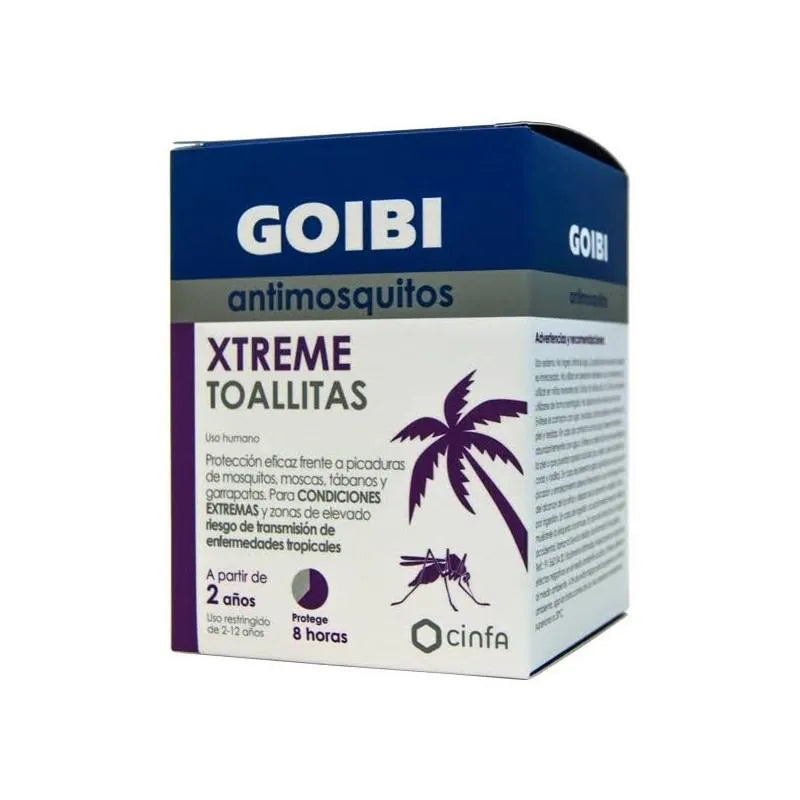 GOIBI GOIBI Xtreme Antimosquitos Handtuch 16 Stück Insektenschutz Kosmetik