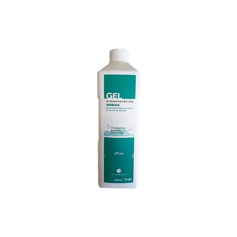 INIBSA INIBSA Dermatologisches Duschgel 1 Liter Hautreinigung sanft und mild