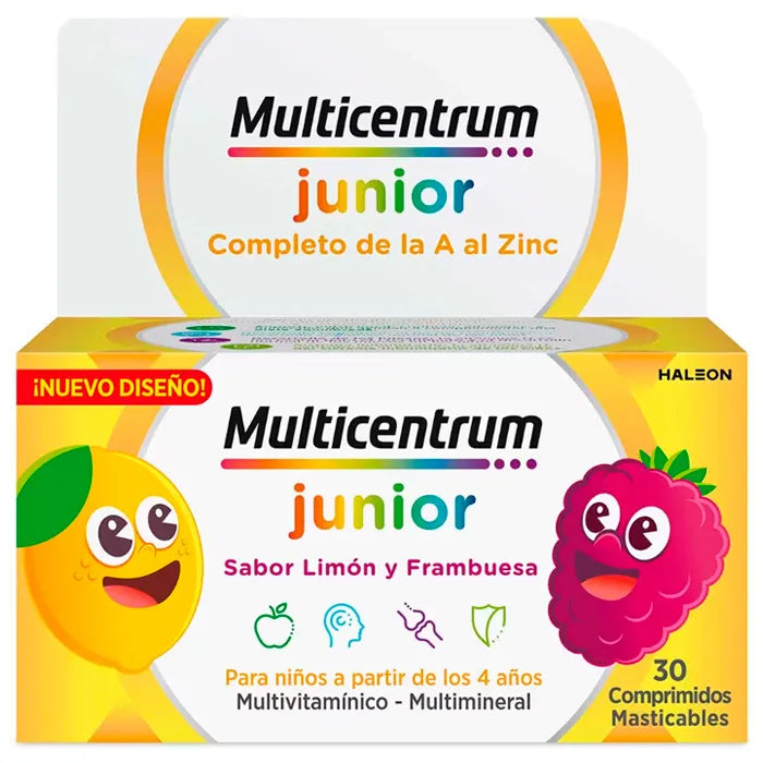 MULTICENTRUM MULTICENTRUM Junior 30 Tabletten Multivitamin für Kinder Kosmetik