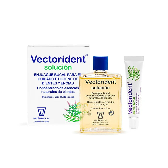 VECTEM VECTEM Vectorident Mundspülung 50 ml Lösung zur Mundpflege Kosmetik