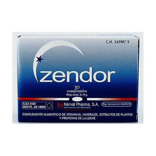 NAVAL PHARMA NAVAL PHARMA Zendor 30 Comprimidos Tabletten Kosmetikprodukt
