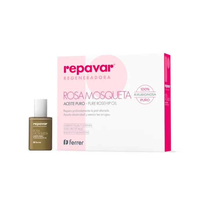 REPAVAR REPAVAR Regenerate Pure Rosehip Oil 15 ml Gesichtsöl natürliche Pflege Kosmetik