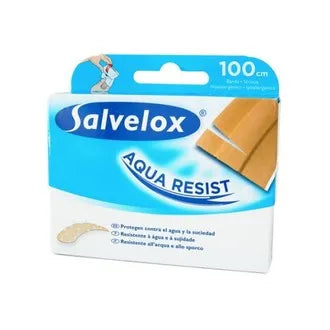 SALVELOX SALVELOX Aqua Resist Cuttable Strip 1 m x 6 cm wasserfester Pflasterstreifen Kosmetik