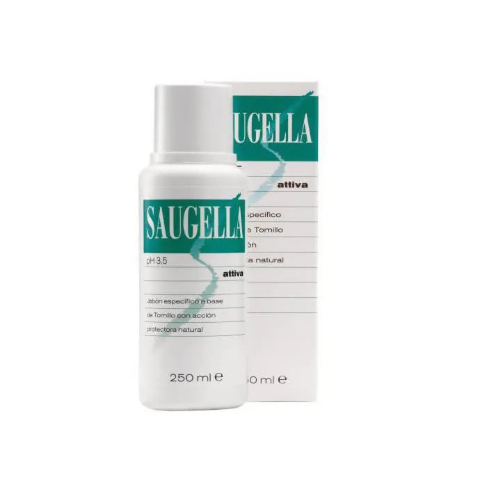 SAUGELLA SAUGELLA Attiva Intim Seife 250 ml milde Reinigung für den Intimbereich