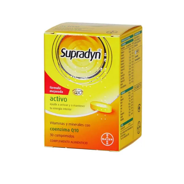 SUPRADYN SUPRADYN Supradyn Activo Q10 30 Tabletten Nahrungsergänzungsmittel Kosmetik