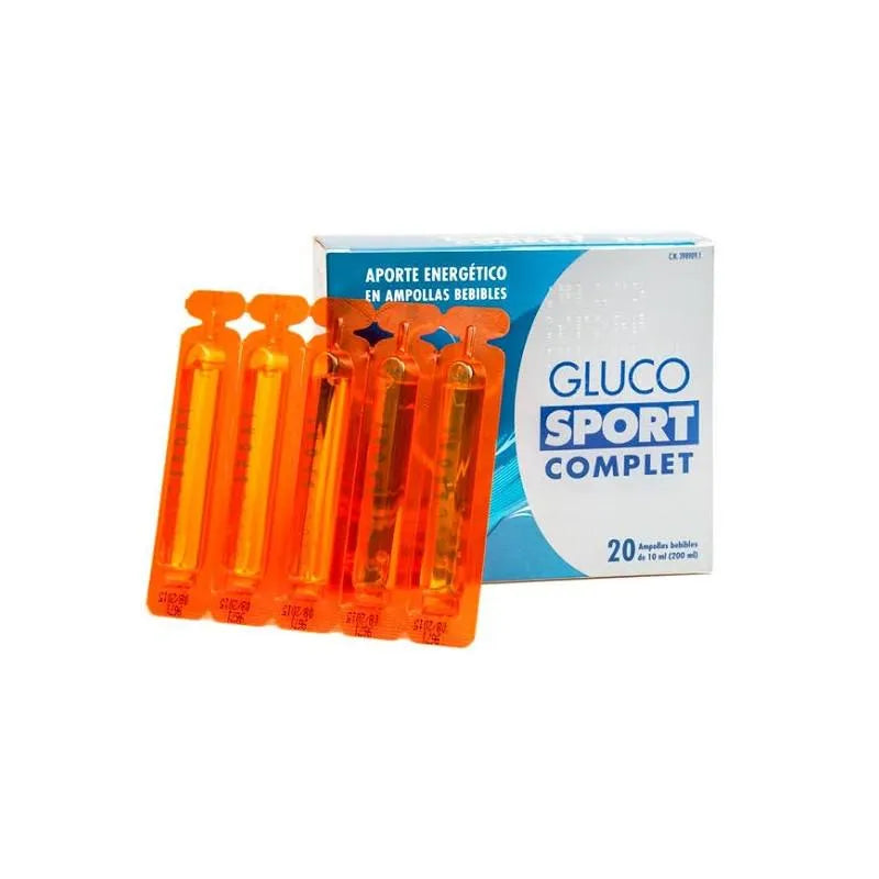 FAES FARMA FAES FARMA Gluco Sport Complet 20 Trinkampullen Kosmetik