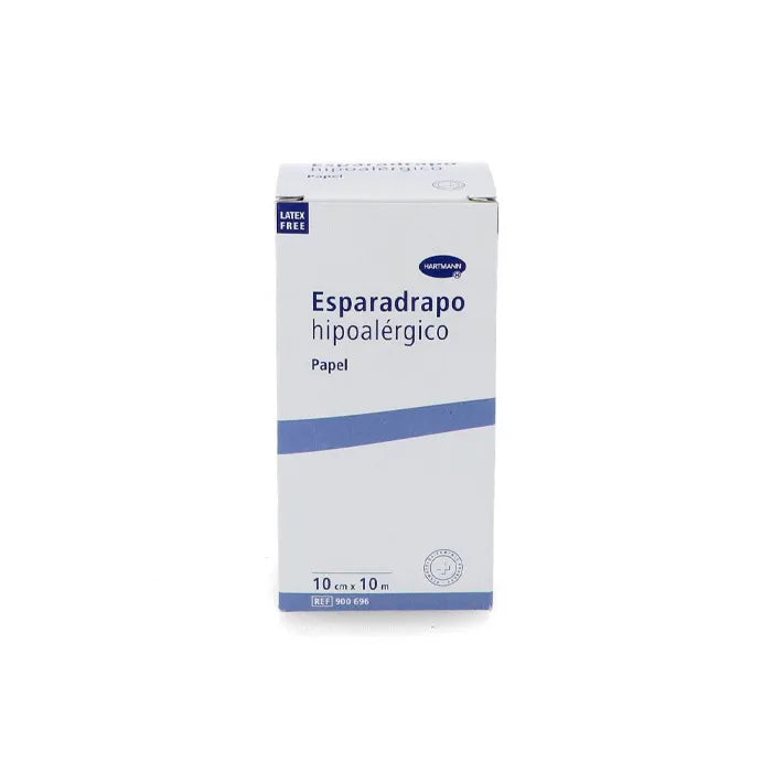 HARTMANN HARTMANN Hypoallergenes Papier-Klebeband 10 m x 10 cm für empfindliche Haut Kosmetik