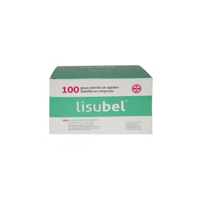 LISUBEL LISUBEL Sterile Gaze C-100 sterile Kompressen für kosmetische Anwendungen 100 Stück Kosmetik