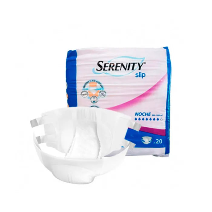 SERENITY SERENITY Nacht-Slip Medium Größe 80U für Damen Serum