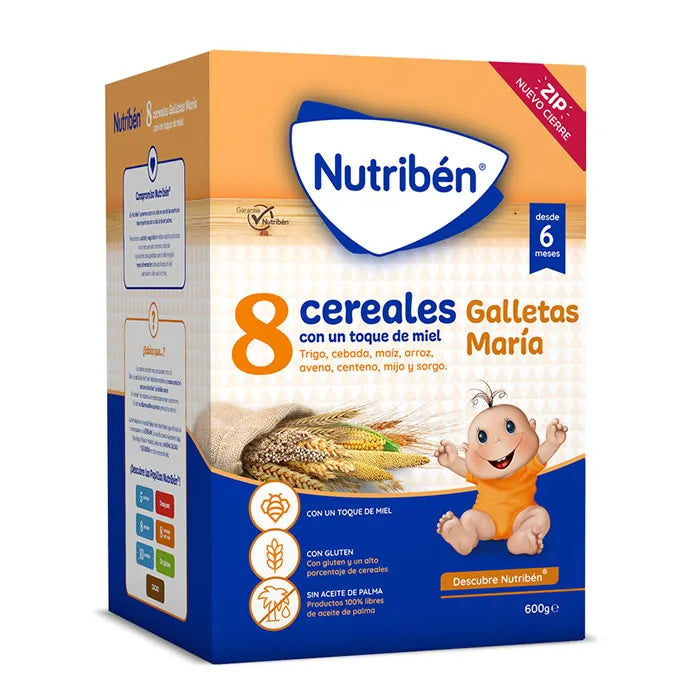 NUTRIBEN NUTRIBEN 8 Cerealien Honig Kekse 600 g Kosmetik