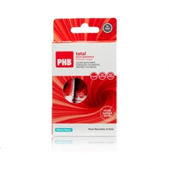 PHB PHB Zahnpasta 15 ml Reisepackung 3 Stück Kosmetik