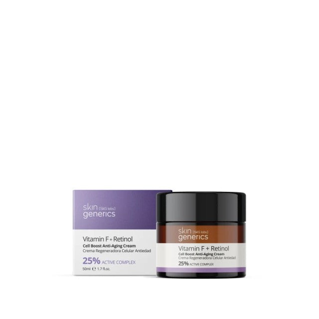 Skin Generics Vitamina F Retinol Cell Boos Antiaging Cream Retinol-Creme mit Vitamin F 50 ml