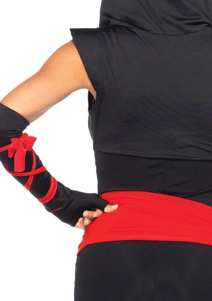 Leg Avenue Tödlicher Ninja Catsuit Kostüm Damen – Anwendungsansicht