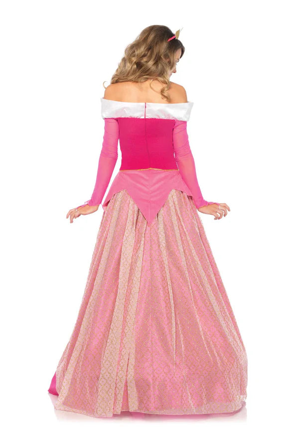 Deluxe Prinzessin Aurora Kleid Ballkleid