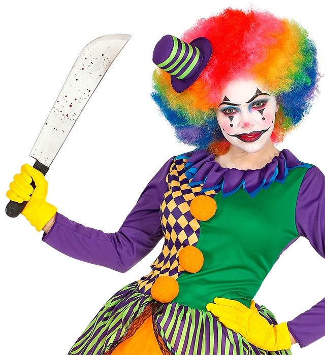 "BLUTVERSCHMIERTE MACHETE" 52 cm Diverse Farben