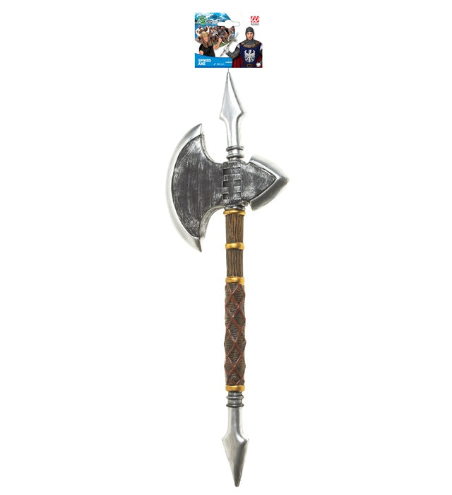60 cm lange Axt mit spitzer Klinge als Fasnacht-Accessoire