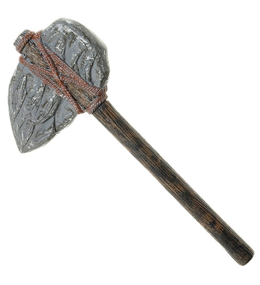 Stein-Axt 53 cm Fasnacht Kostüm Accessoire