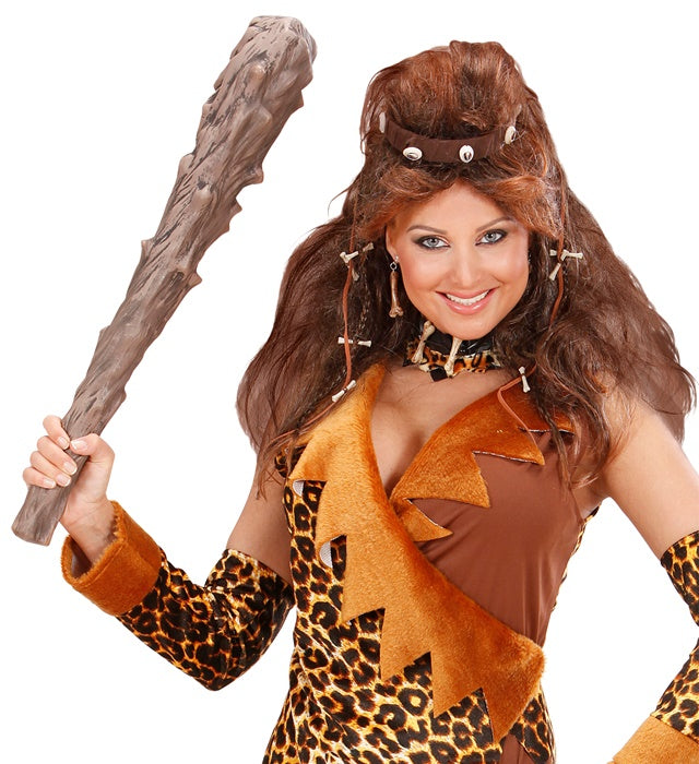 Höhlenmensch-Keule 58 cm als Fasnacht Accessoire