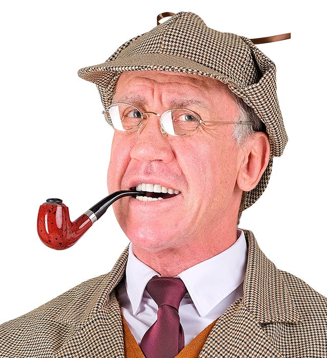 Realistische Pfeife als Fasnacht und Karneval Accessoire