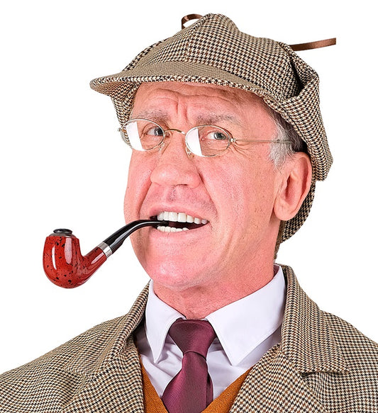 Realistische Pfeife als Fasnacht und Karneval Accessoire