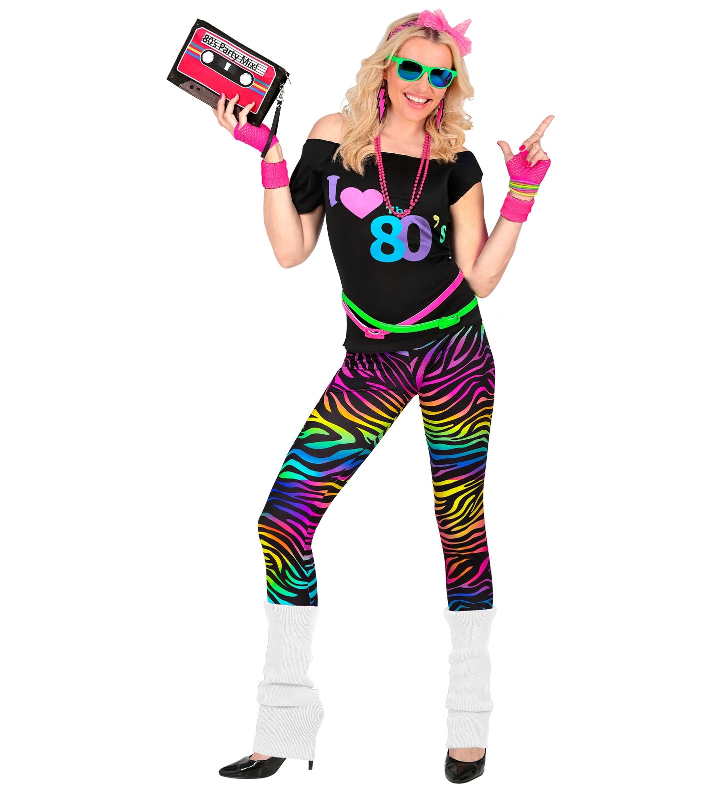 Beinstulpen Legwarmers in Weiss