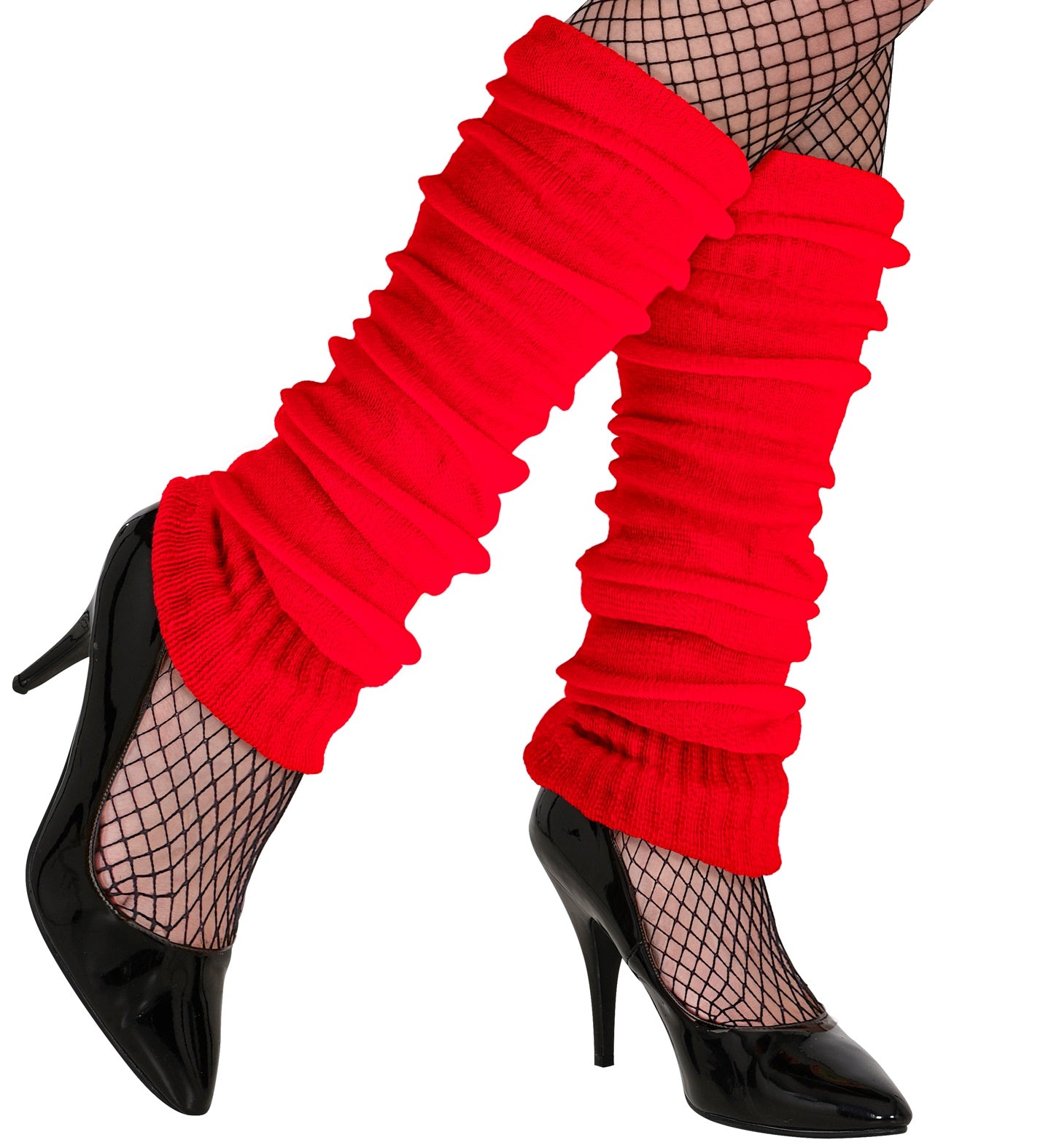 Beinstulpen Legwarmers in Rot