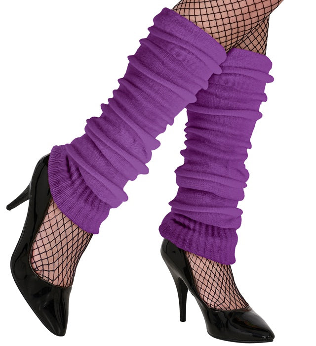 Violette Stulpen als Kostümaccessoire für Fasnacht und Karneval