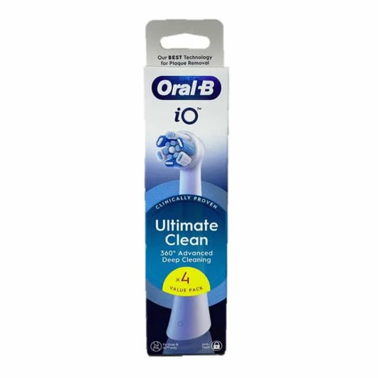 ORAL-B ORAL-B iO Ultimate Clean White Ersatzbürstenköpfe 4er Pack Kosmetik