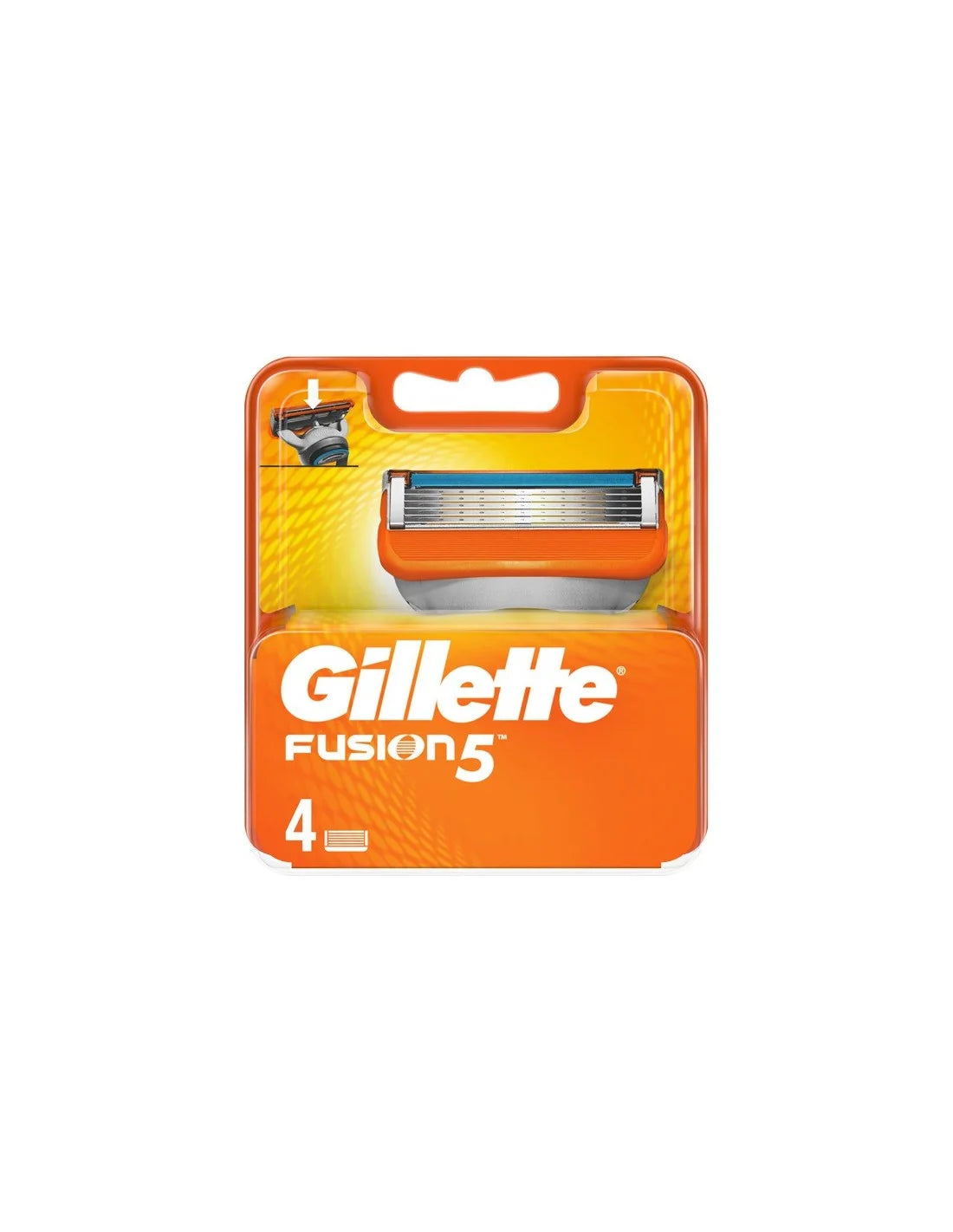 GILLETTE Gillette Fusion 5 Rasierklingen Nachfüllpack 4 Stück Kosmetik