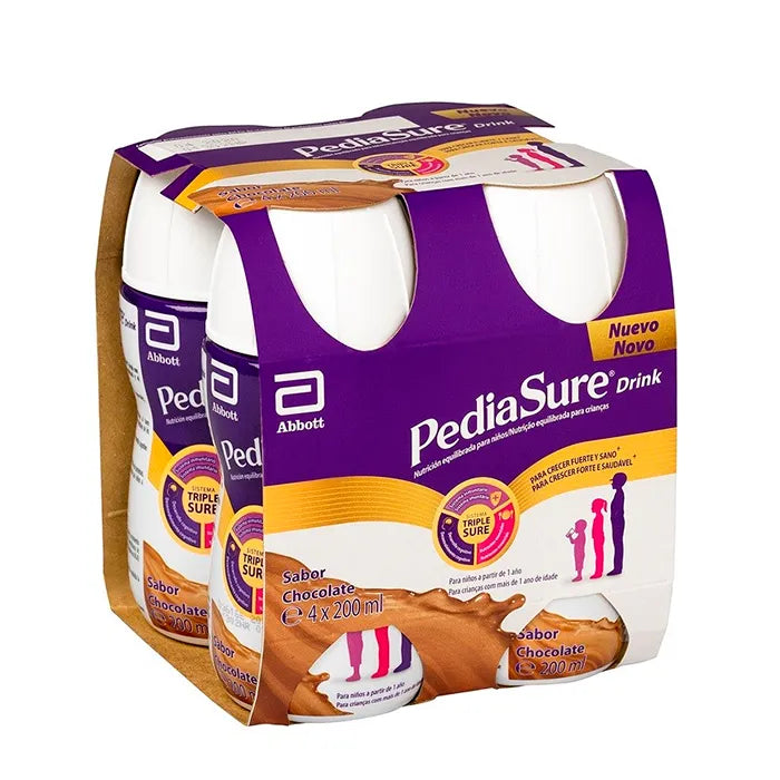 PEDIASURE PEDIASURE Drink Chocolate 4er Pack 4 x 200 ml Kosmetik