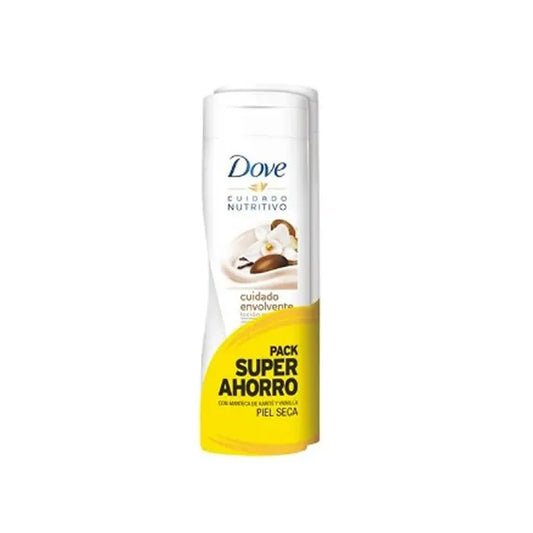 DOVE DOVE Essential Milk Body Nutrition Vanilla Körpermilch für trockene Haut 2 x 400 ml Kosmetik
