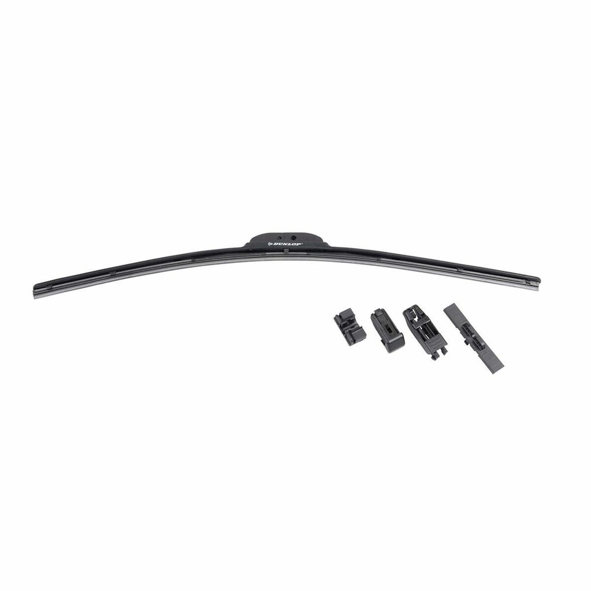 Dunlop Flat-Blade-Scheibenwischer 60 cm in Schwarz – Produktansicht