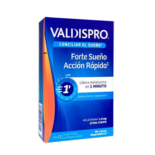 VALDISPRO VALDISPRO Forte Schlaf schnellwirkend 40 Tabletten zur Unterstützung des Schlafs Kosmetik