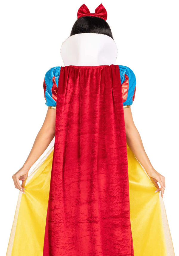 Klassisches Schneewittchen Kleid für Frauen Rot,Gelb,Blau