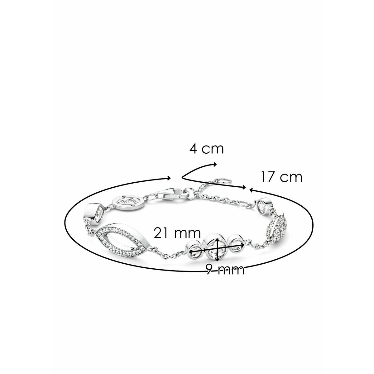 Ti Sento Damenarmreif Ti Sento 2835Zi