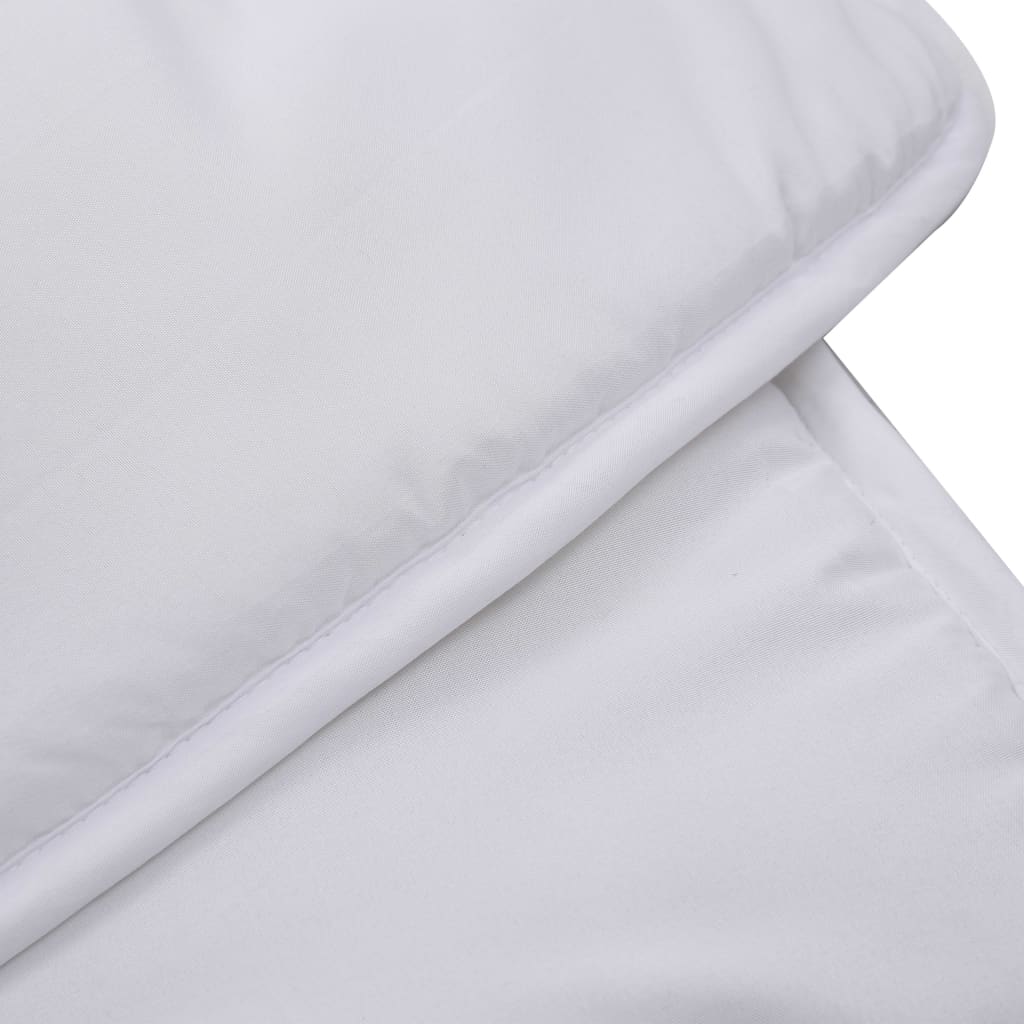3-Tlg. Kinder-Bettwäsche-Set Weiß 120×150 / 40×60 Cm