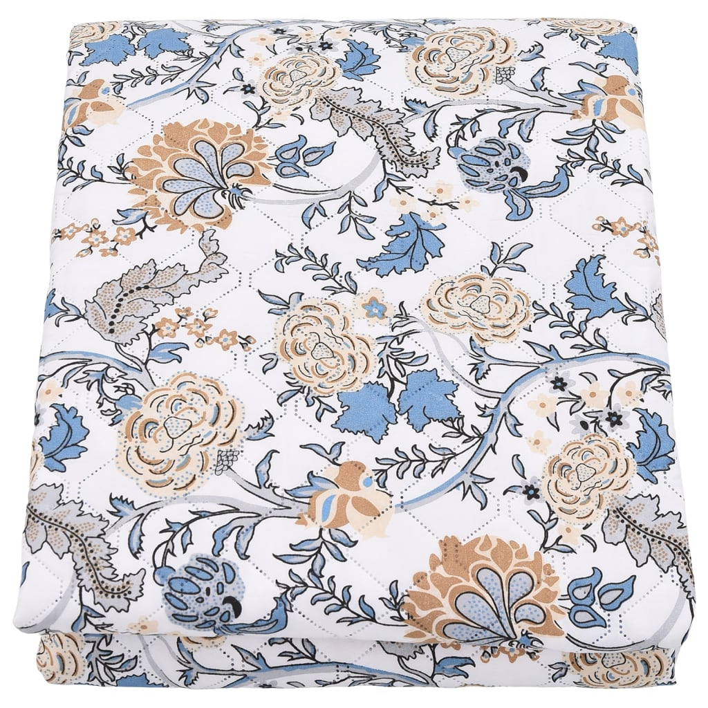 Steppdecke Mehrfarbig 230X260 Cm Ultraschall Gesteppt Stoff